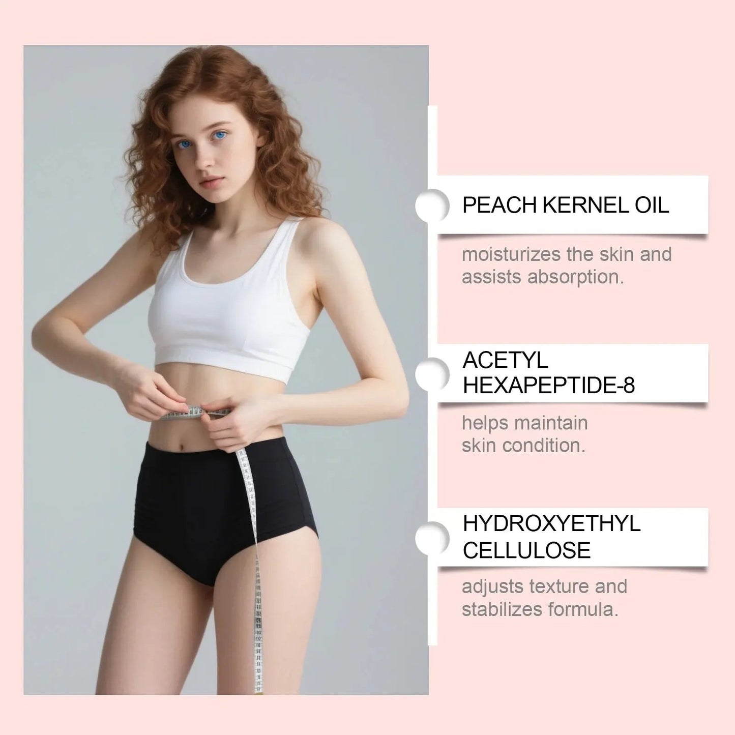 GLP-1 for Firming and Shaping the Abdomen, Natural Ingredients for Fat Burning and Blood Sugar Balance