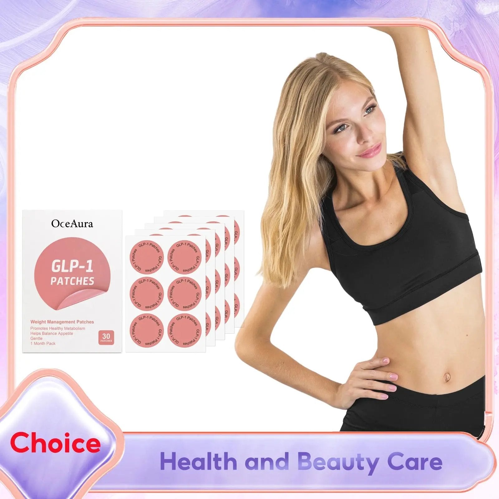 GLP-1 for Firming and Shaping the Abdomen, Natural Ingredients for Fat Burning and Blood Sugar Balance