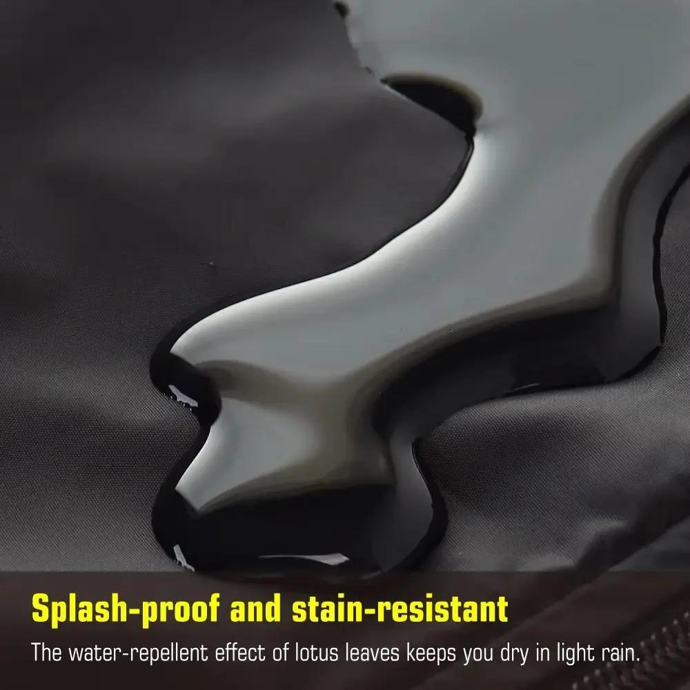 Men's Ultralight Windproof Cycling Jacket 2025 - Long Sleeve Black & Yellow MTB Sports Windbreaker