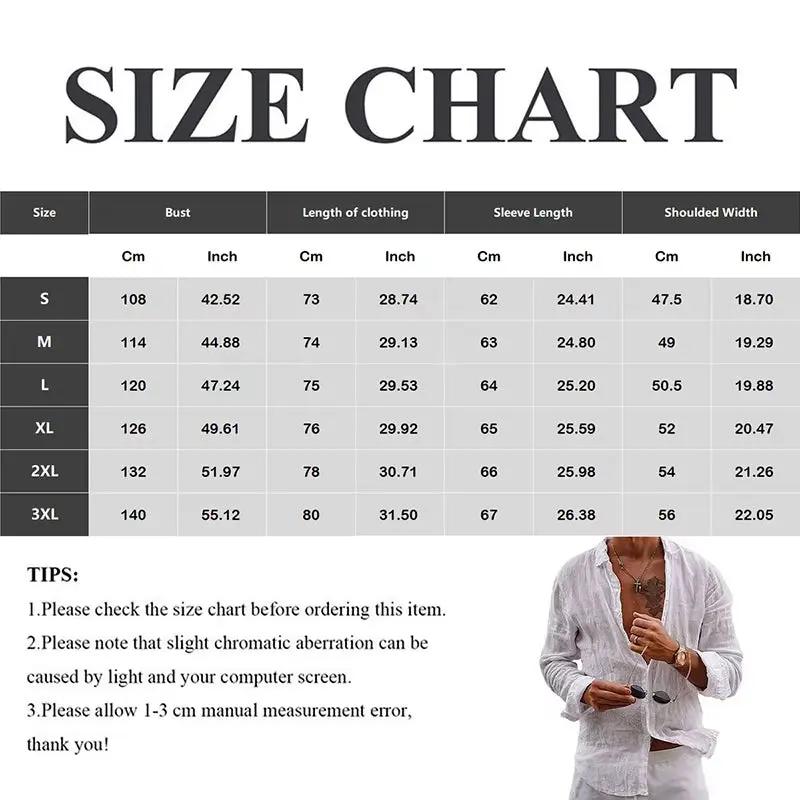 Men's Cotton Casual Lapel Cardigan - Striped Long Sleeve Shirt for Spring and Summer