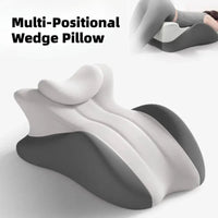Transform Your Relaxation with the Ultimate Ergonomic Multi-Positional Memory Foam Wedge Pillow – Perfect for Couples and Pain Relief!
