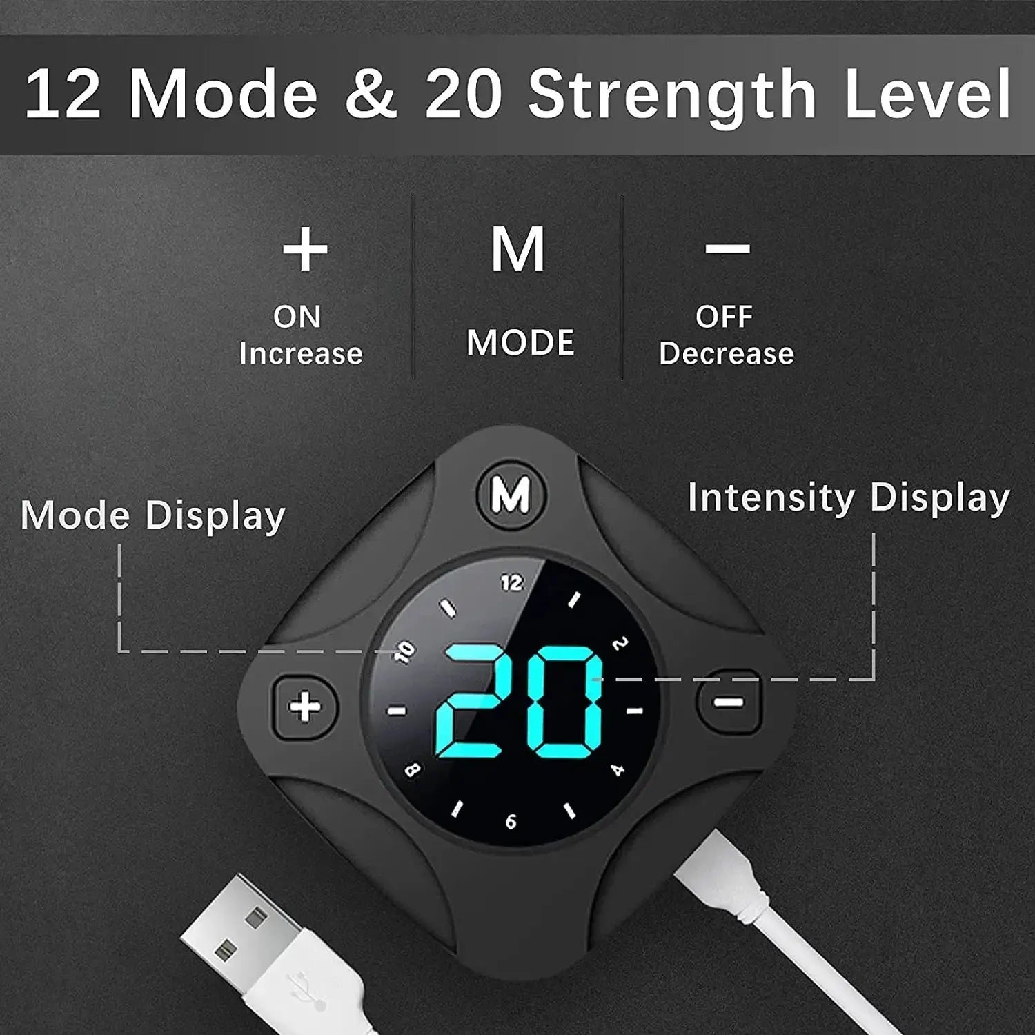Cutting-Edge EMS Abdominal Muscle Stimulator Belt with Convenient LCD Display for Optimal Home Fitness and Effective Weight Loss