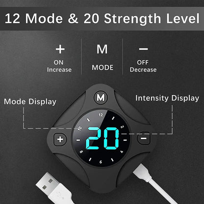 Cutting-Edge EMS Abdominal Muscle Stimulator Belt with Convenient LCD Display for Optimal Home Fitness and Effective Weight Loss