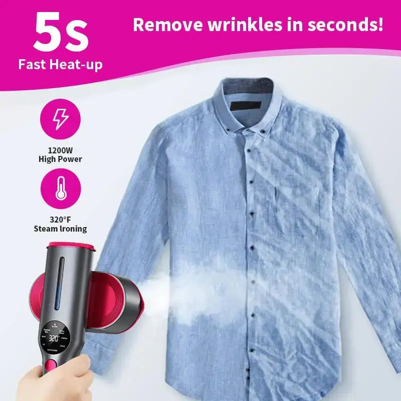 Elegant Travel Garment Steamer™ Wavestock.us