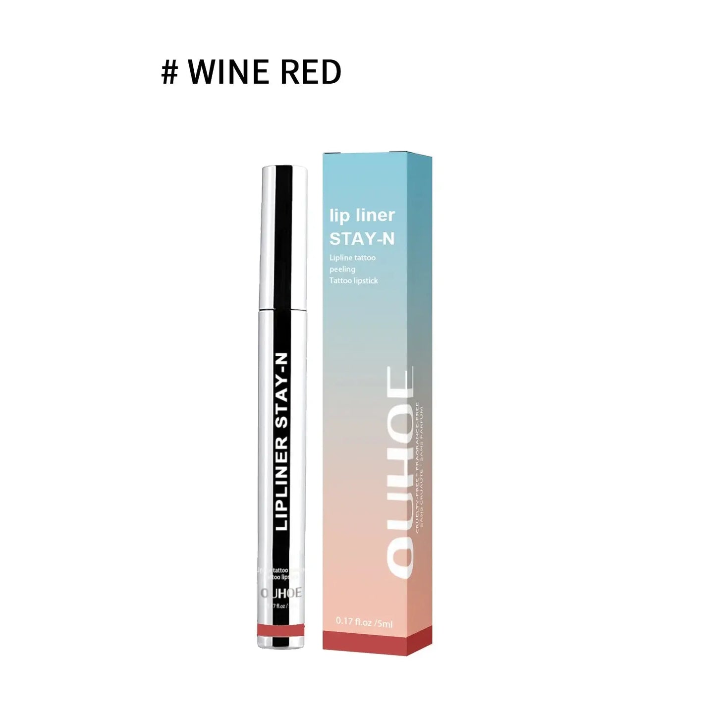 Long-Lasting Lip Liner Stain with Nourishing Formula for Plump, Luscious Lips