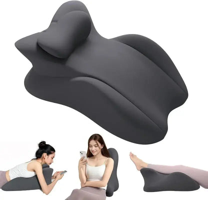 Transform Your Relaxation with the Ultimate Ergonomic Multi-Positional Memory Foam Wedge Pillow – Perfect for Couples and Pain Relief!
