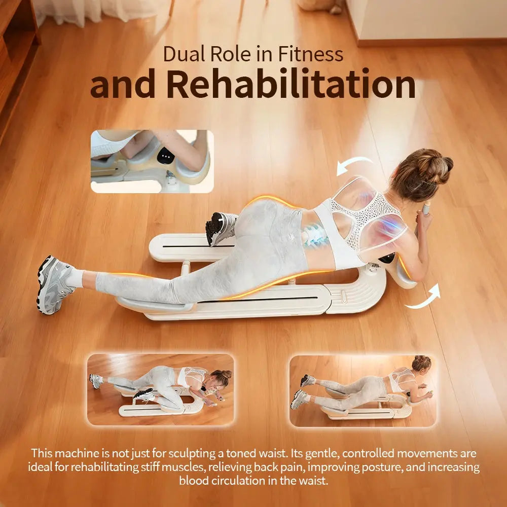SpineRelief Core Trainer, Home Indoor Crawling Machine Wavestock.us