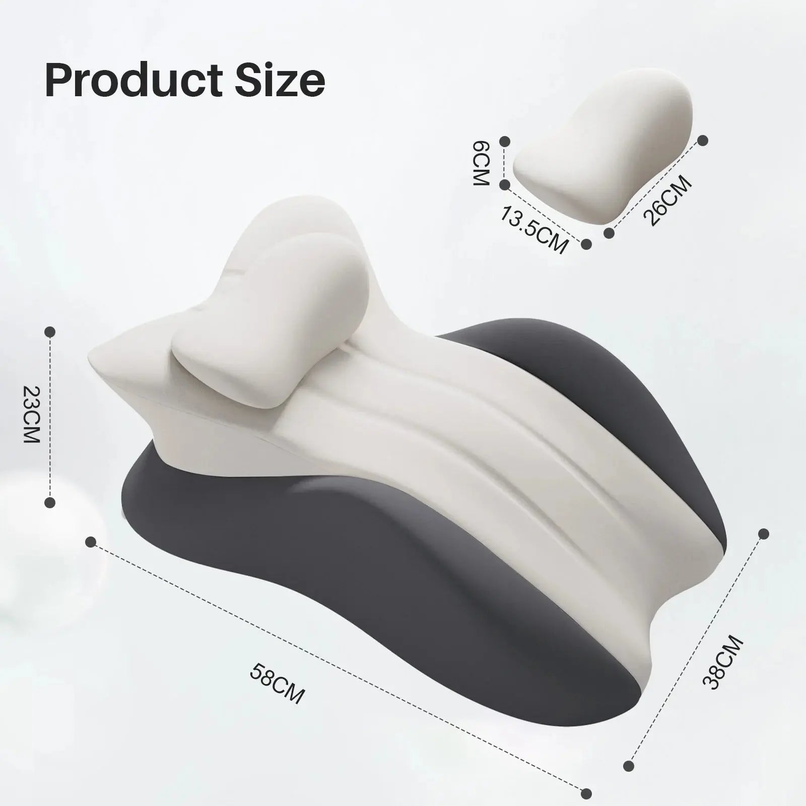 Transform Your Relaxation with the Ultimate Ergonomic Multi-Positional Memory Foam Wedge Pillow – Perfect for Couples and Pain Relief!