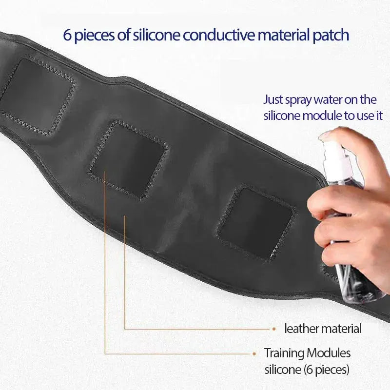 Cutting-Edge EMS Abdominal Muscle Stimulator Belt with Convenient LCD Display for Optimal Home Fitness and Effective Weight Loss