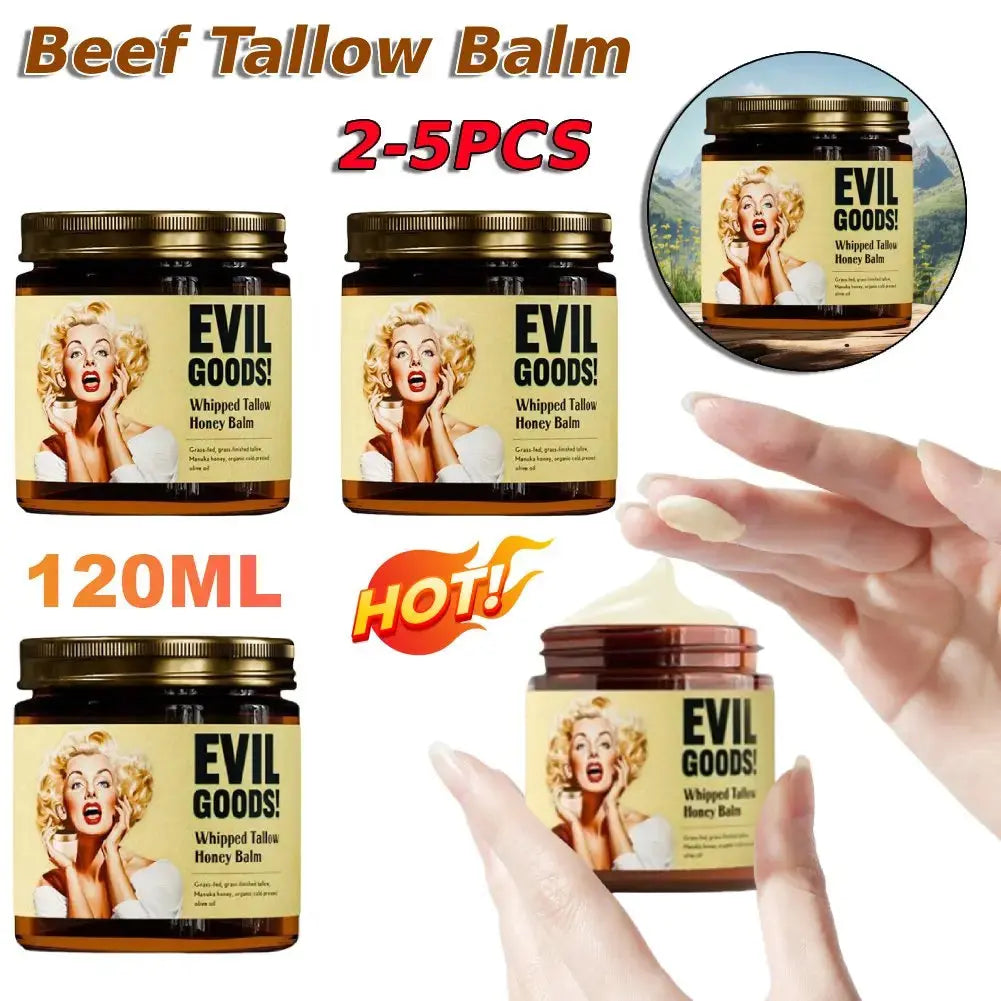 Anti-Aging Skin Vanilla Beef Tallow Moisturizer Balm