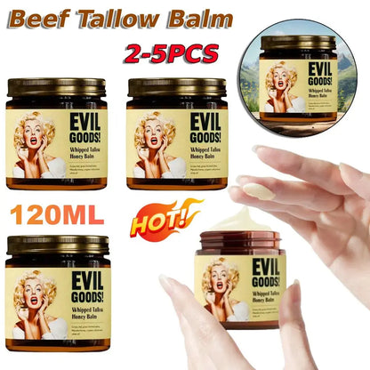 Anti-Aging Skin Vanilla Beef Tallow Moisturizer Balm