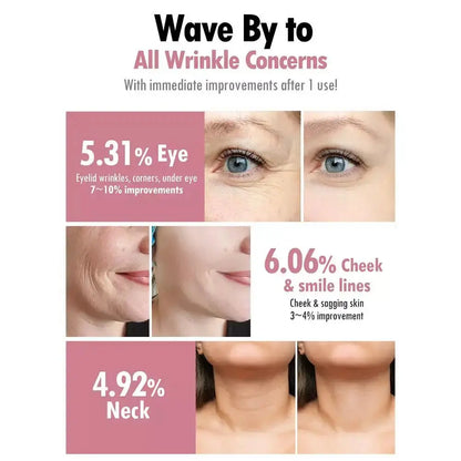 Korean Wrinkle Bounce Multi Balm: All-in-One Hydrating Moisturizer Stick for Face, Lips, Eyes, and Neck