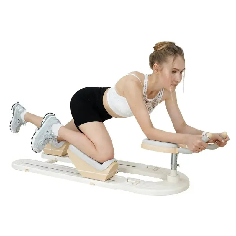 Portable Waist and Abdominal Trainer with 100Kg Capacity for Crawl Training