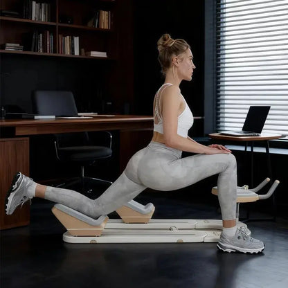 Portable Waist and Abdominal Trainer with 100Kg Capacity for Crawl Training