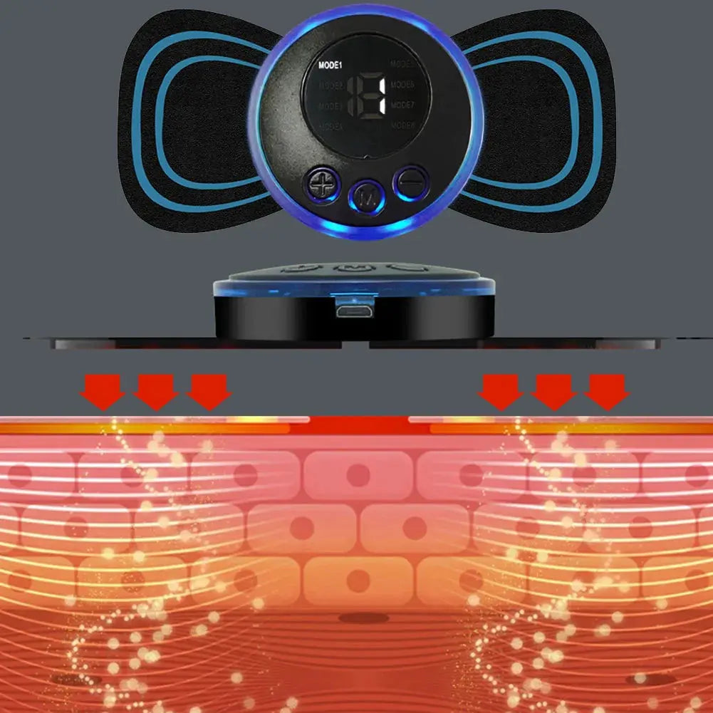 Ultimate Portable Neck Relaxation Device - Experience Stress Relief and Soothing Muscle Massage Anywhere!