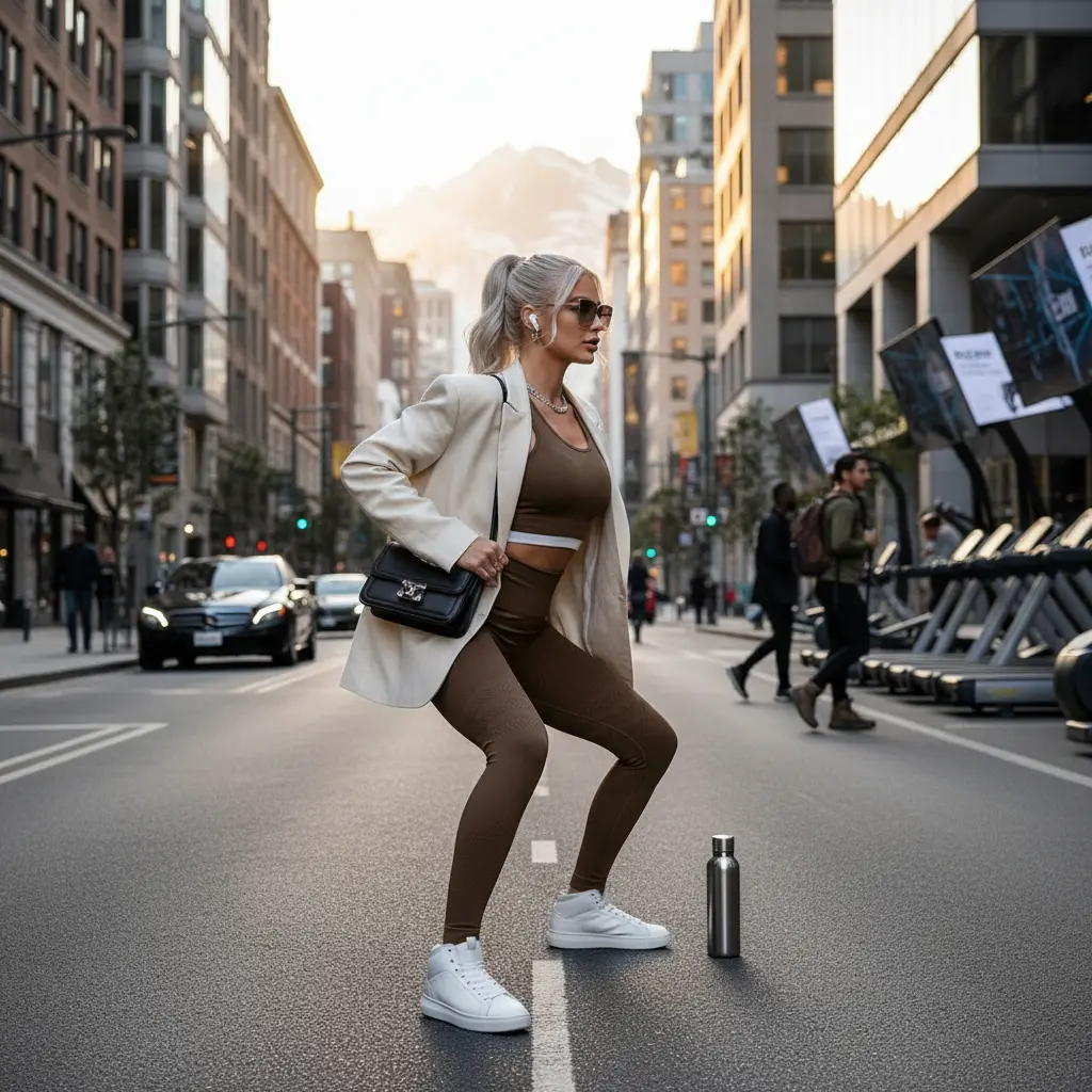 High-Waisted Seamless Compression Leggings for Women - Cellulite Reduction and Silhouette Enhancement Yoga and Fitness Pants GopickMart